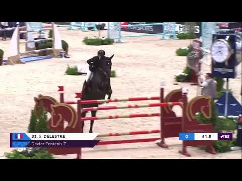 Dexter Fontenis (DIARADO) et Simon Delestre - 7e du GP 1m60 au CSI5* de Lyon
