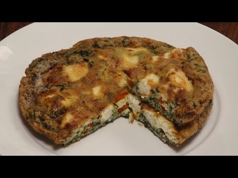 Spinach and Cottage Cheese Frittata
