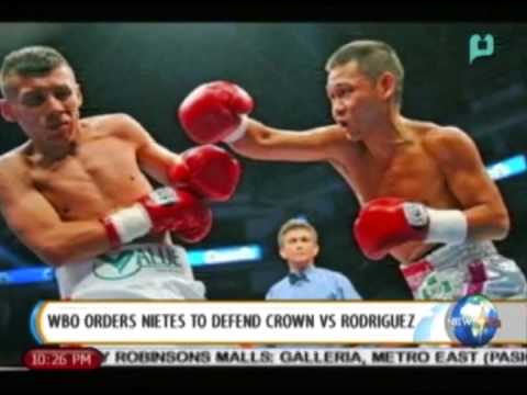 NewsLife: WBO Orders Nietes, to defend crown vs Rodriguez || Feb. 2, 2015