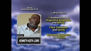 Kenneth Keith Lewis ~ Long Obituary