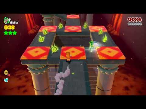 Super Mario 3D World (Switch) 7-3 100% Speedrun - Time: 30 (WR)