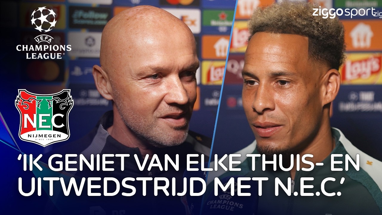 "Iedereen droomt ervan om het Champions League-deuntje te horen" 🤩 | Interview Chery & Schreuder