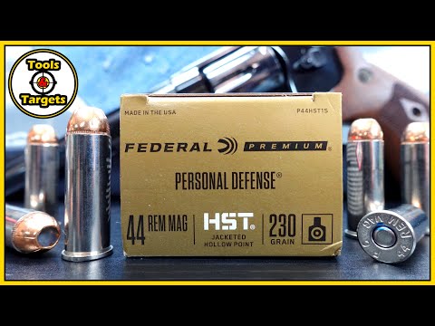 Well Do Ya, Punk?...NEW Federal Premium HST .44 Magnum Self-Defense AMMO Ballistic Gel Test!