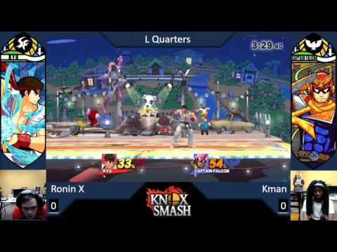 Reign Ronin X (Ryu) vs Kman (Captain Falcon) - Losers Quarters - Banana Pull 4 - 4-29-17
