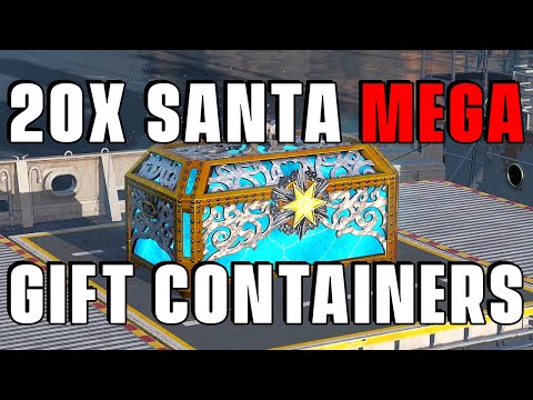 Opening 20X SANTA MEGA GIFT CONTAINERS (Expensive Boxes)