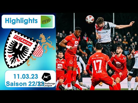 Highlights: FC Aarau vs FC Stade - Lausanne - Ouchy (11.03.2023)