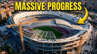Camp Nou Update(09 May 2026)|| Massive Progress in VIP Ring, Third Tier & Compression Ring