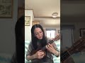 So We Say Goodbye ukulele(makana   cover)