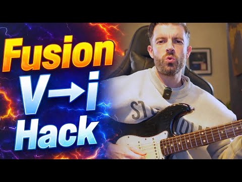 How to Solo Over V to i Chord Progressions (Sound Fusion & Jazz Instantly)