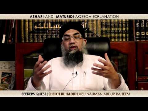 11. Ashari and Maturidi Aqeeda explanation