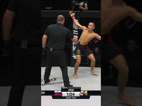 Denis Puric drops Tagir Khalilov with a DYNAMITE combo! 🧨