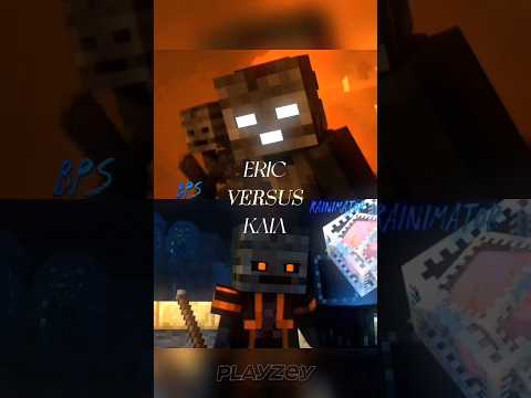 Eric vs Kaia / Minecraft Edit: #shorts #minecraft #animationlife #rainimator