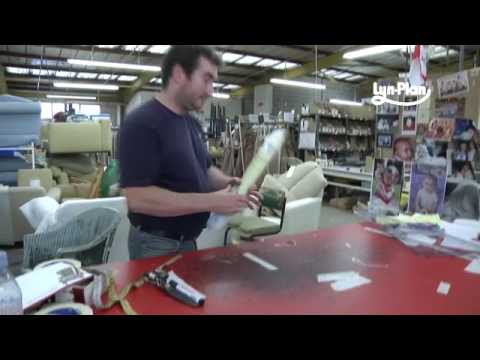 Making Covers for TV's 60 Minute Makeover - for an interior done by Linda Barker in Romford