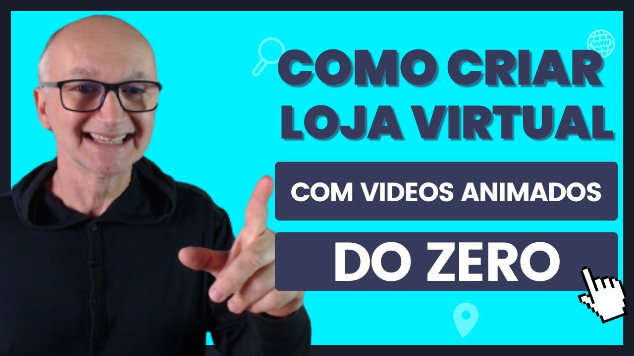 5 PASSOS pra CRIAR 1 LOJA VIRTUAL de forma SIMPLES RAPIDA e PRATICA (com criação de vídeos animados)