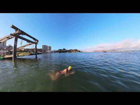 20221204 SERC New Year Day Alcatraz Qualifier Swim Start