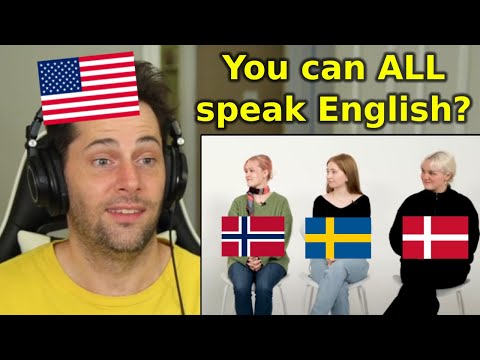 American Reacts to Nordic Languages