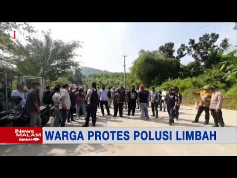 Pipa Limbah Bocor, Warga Bogor Tuntut Perusahaan Bertanggung Jawab - iNews Malam 20/03