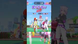 鼻をかむ音が入りそうなスバル【ホロライブ/切り抜き/大空スバル/猫又おかゆ】 #vtuber #shorts