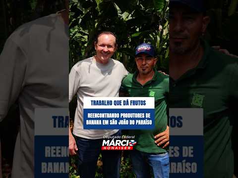 Trabalho que literalmente dá bons frutos! 🍌👨🏽‍🌾