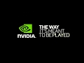 Logo Animation Nvidia The Way It S Meant To Be Played 2015