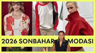 Sonbaharda Bunları Giyiyoruz! 10 Yeni Trend | 2026 Sonbahar Modası + Ü