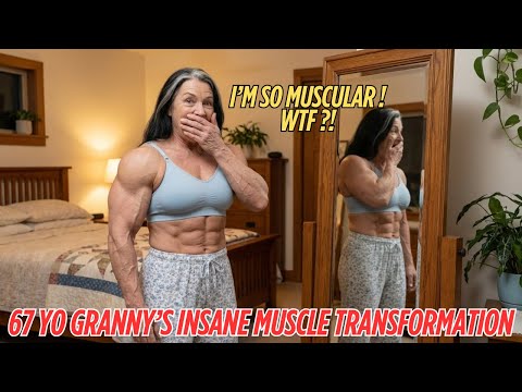 67yo Granny's Jaw Dropping Muscle Transformation | From Flab To Fab | Muscle Muse