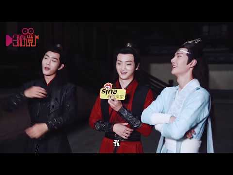 190705 The Untamed cast (Wang Yibo, Xiao Zhan, etc.) interview for Entertainment Lab