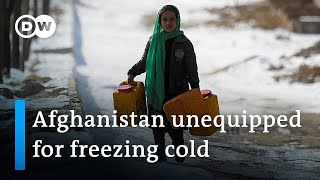 Extreme cold has killed at least 150 in Afghanistan according to Taliban DW News Mp4 3GP & Mp3