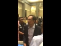 Anwar Ibrahim after the verdict on his sodomy case.