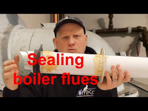 Do we need to seal gas boiler flues, How to correctly seal gas boiler flues, gas safe TB 152