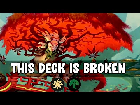 Kamigawa Green White Enchantment Deck | Kami The Transience | 2022