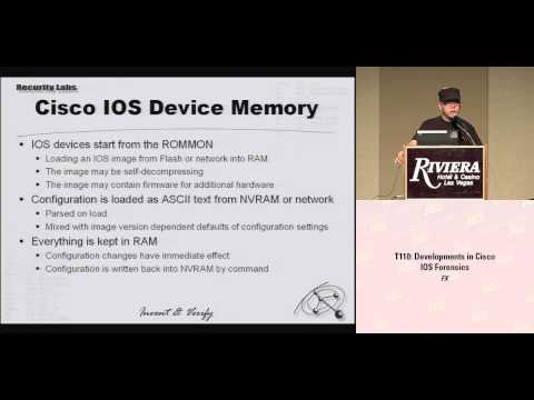 DEF CON 16 - FX: Developments in Cisco IOS Forensics