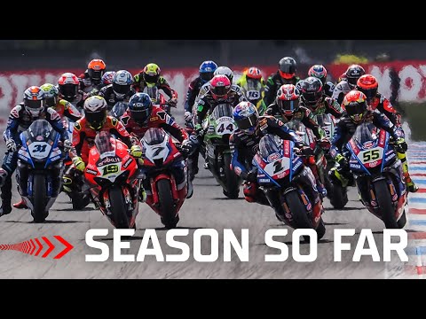 2022 SO FAR: reignited rivalries, title contender collisions... | #WorldSBK