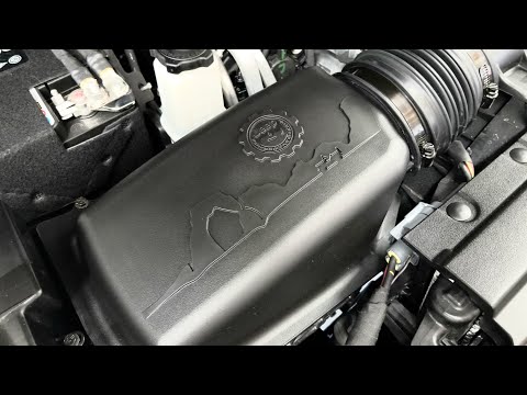 Mopar Cold Air Intake Jeep JL. Unboxing & Install.
