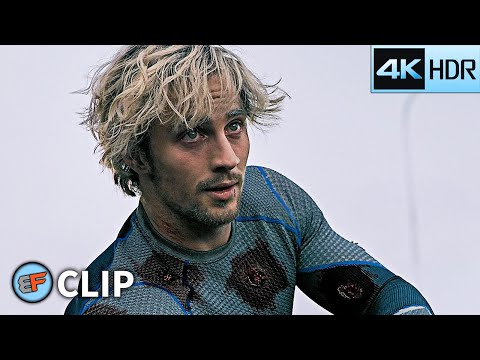 Quicksilver's Death Scene | Avengers Age of Ultron (2015) 4K HDR Movie Clip