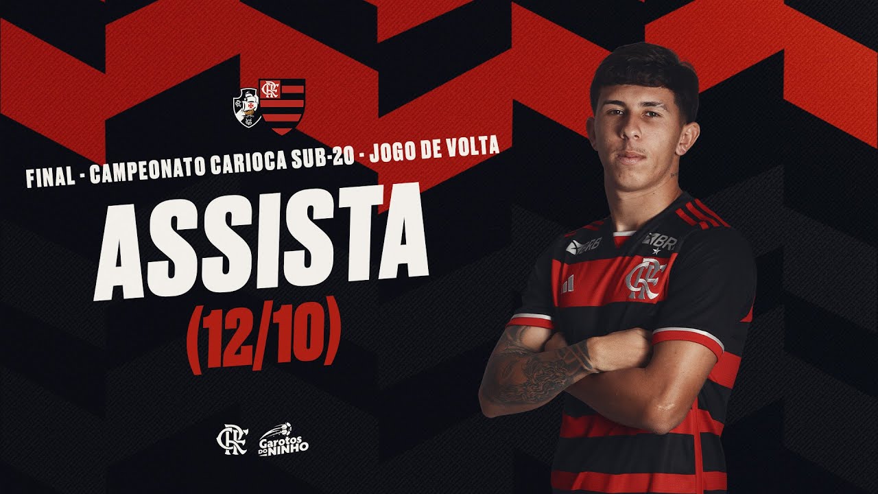 Campeonato Carioca Sub-20 |  Vasco x Flamengo - Final Jogo 2 - AO VIVO - 12/10