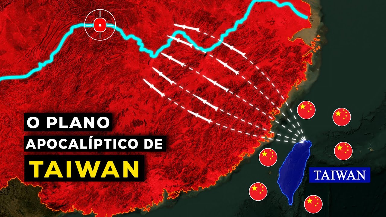 O Plano Apocalíptico de TAIWAN para se defender da China