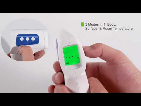 Infrared Thermometer | How to take a temperature | Easy@Home JXB-178 -Free 24-Hour Shipping from USA