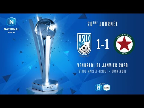 J20 | USL Dunkerque – Red Star FC (1-1), Le résumé | National FFF 2019-2020