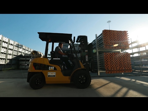 CAT Lift Trucks Customer Review: GP25N IC Pneumatic Tire Forklift
