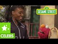 Sesame Street Elmo And Venus Williams Imagine