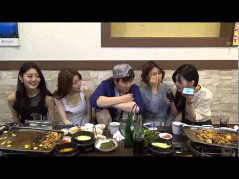 LOVEUS @ AFREECA TV LIVE BROADCAST (Language skills)