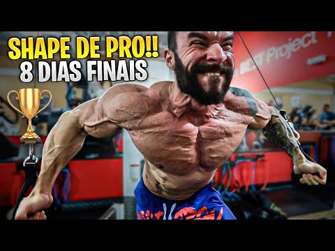 ALCANCEI UM SHAPE PROFISSIONAL PELA PRIMEIRA VEZ!! *8 DIAS PARA A GUERRA!!*