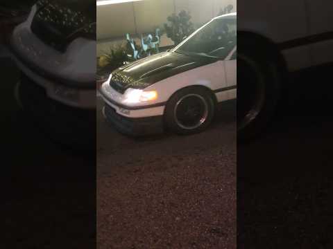 clean little crx seen in fashion district #honda #vtec #jdm #modified #carspotting #civic #90s #cool