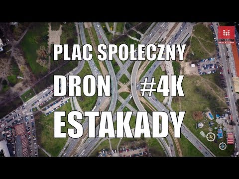 #Plac #Społeczny #Estakady #Wroclaw z drona #4K #zdrona ostatni taki widok wyburzą estakady