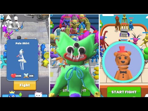 Merge Master Blue Monster Vs Merge Master Rainbow Friends Vs 100 Doors Vs Merge Monster Part 7