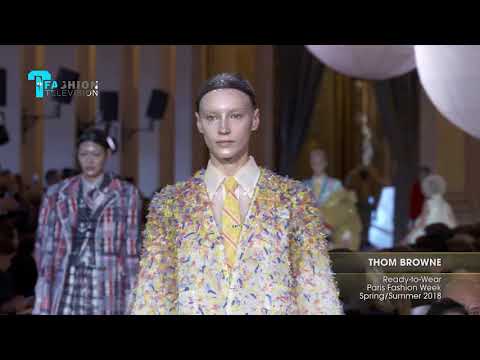 THOM BROWNE Ready-to-Wear Paris Fashion Week Spring/Summer 2018