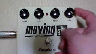 Video thumbnail for Guyatone PS-107 moving BOX FLANGER by showzi666