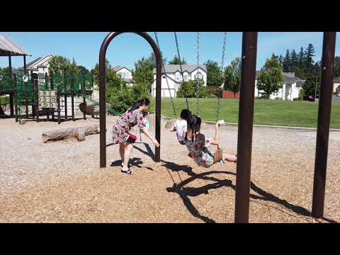 Celena & Kylie #11, play at Fort Trillium park