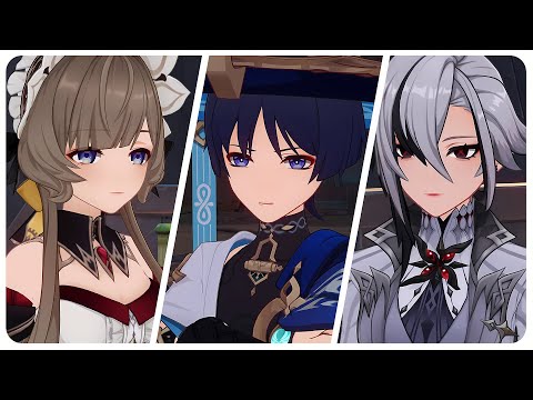 Wanderer, Arlecchino & Sandrone Discuss about Dottore's Plans (Cutscene) | Genshin Impact 6.2